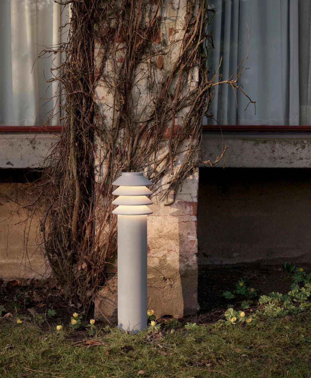 [product_category]-Louis Poulsen Bysted Garden Bollard Led 3000 K 14 W Base With Adaptor Short, Corten-Louis Poulsen-5714693841165-5747404388-LOU-4