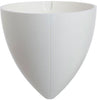 Louis Poulsen Canopy 2 Part Tophat, White