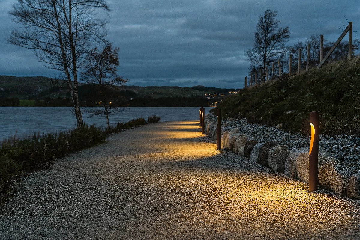 [product_category]-Louis Poulsen Flindt Bollard Class I Led 3000 K 12 W Dali Post For In Ground Installation, Corten-Louis Poulsen-5714693165056-5747407152-LOU-3