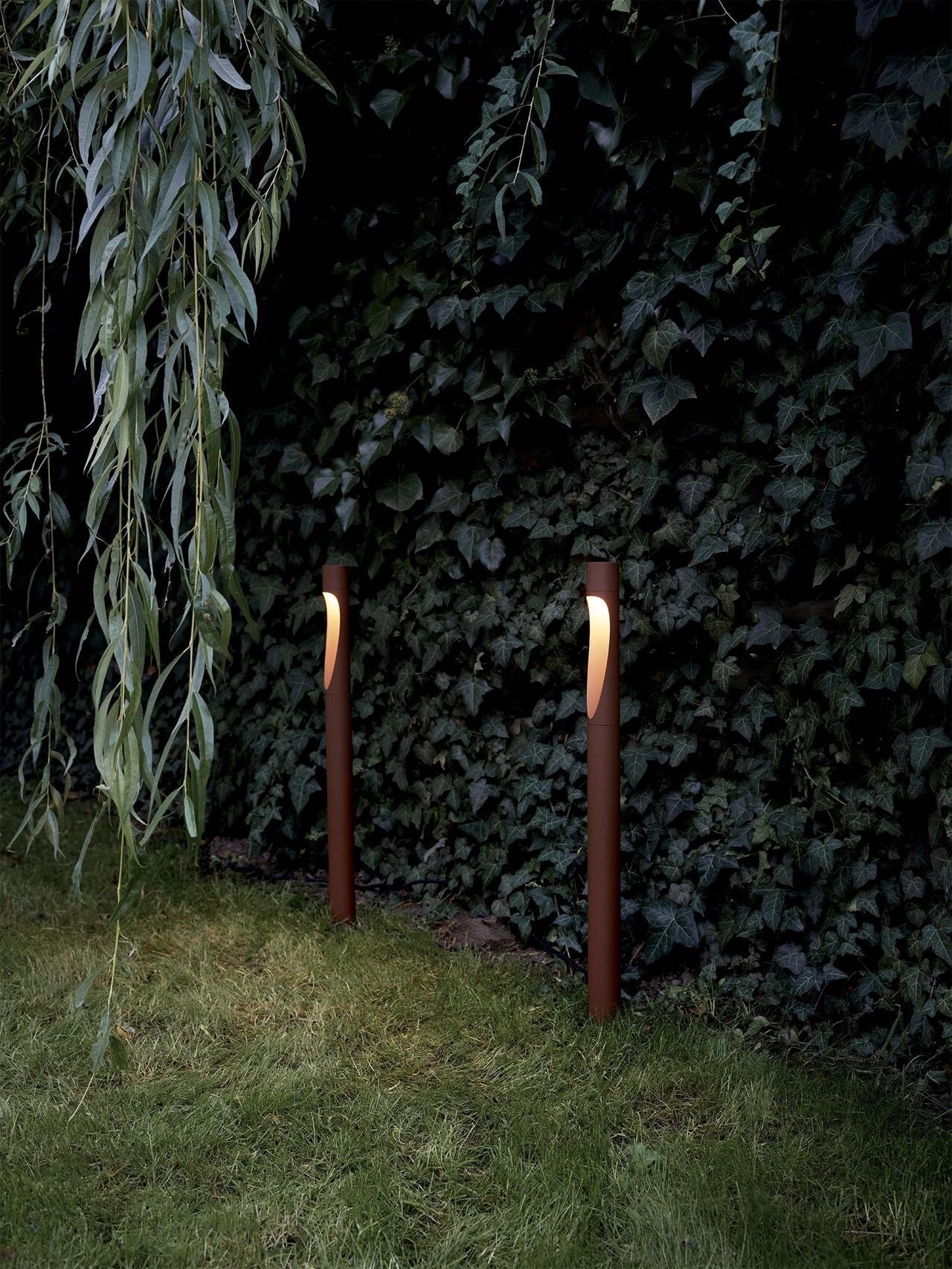 [product_category]-Louis Poulsen Flindt Garden Bollard Led 2700 K 6.5 W Spike With Adaptor Long, Corten-Louis Poulsen-5714693641956-5747402458-LOU-5