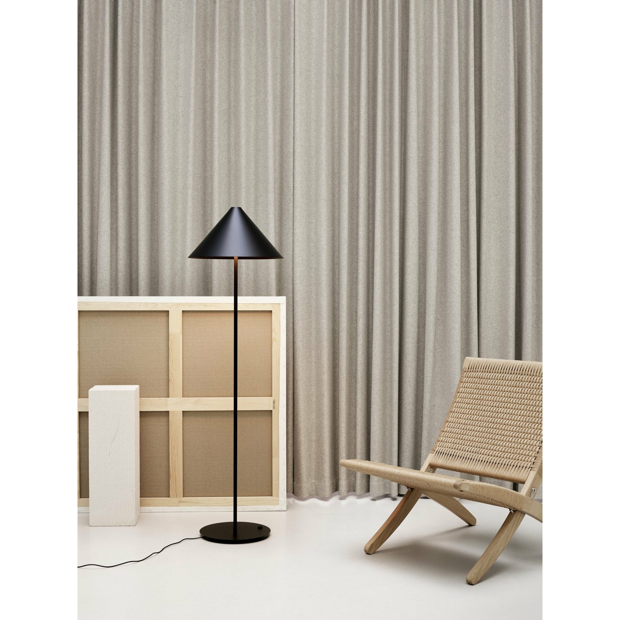 [product_category]-Louis Poulsen Keglen Floor Lamp, Black-Louis Poulsen-5714693288588-5744166797-LOU-3