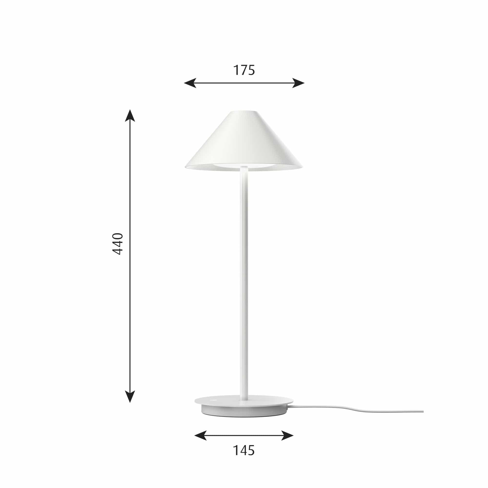 [product_category]-Louis Poulsen Keglen Table Lamp, White-Louis Poulsen-5714693289424-5744166807-LOU-2