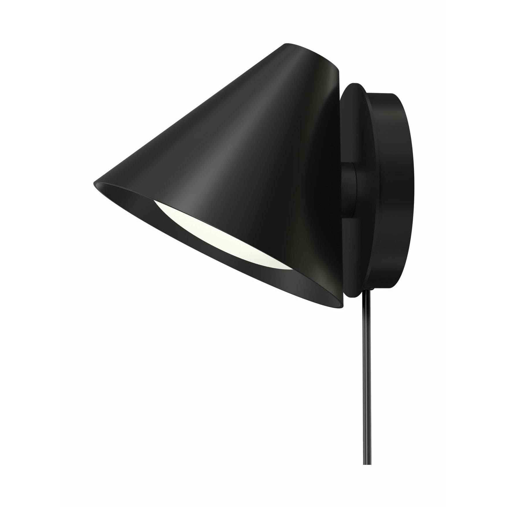[product_category]-Louis Poulsen Keglen Wall Lamp, Black-Louis Poulsen-5714693284641-5743150063-LOU-1