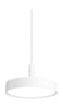 LP Slim Round Suspended Lamp LED KELVIN nastavitelný Ø25 cm bílá