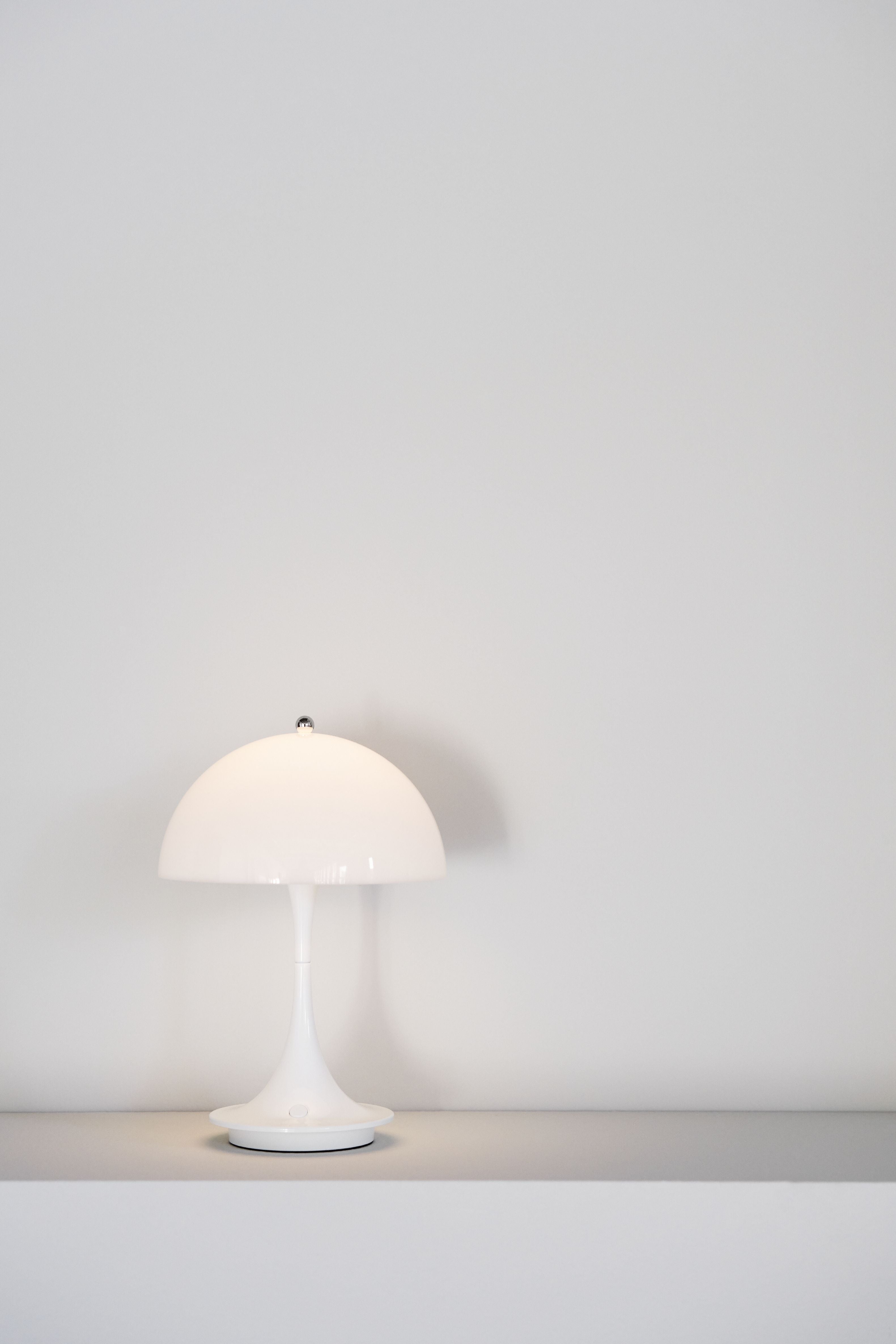[product_category]-Louis Poulsen Panthella 160 Portable Table Lamp V2 Led 27 K, Acrylic Opal White-Louis Poulsen-5714693262205-5744166768-LOU-5
