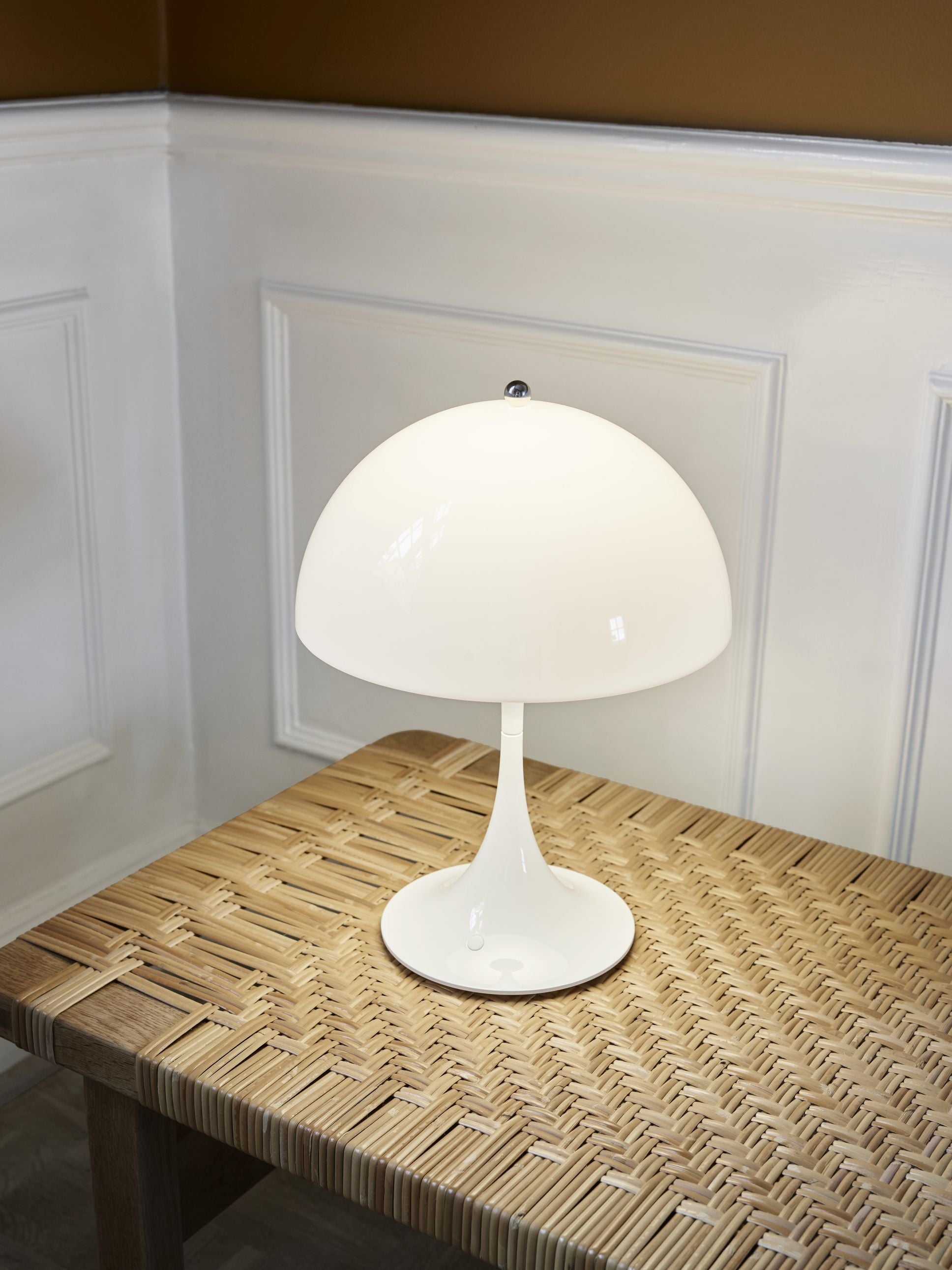 [product_category]-Louis Poulsen Panthella 250 Portable Table Lamp, Opal Acrylic-Louis Poulsen-5714693179831-5744612759-LOU-11
