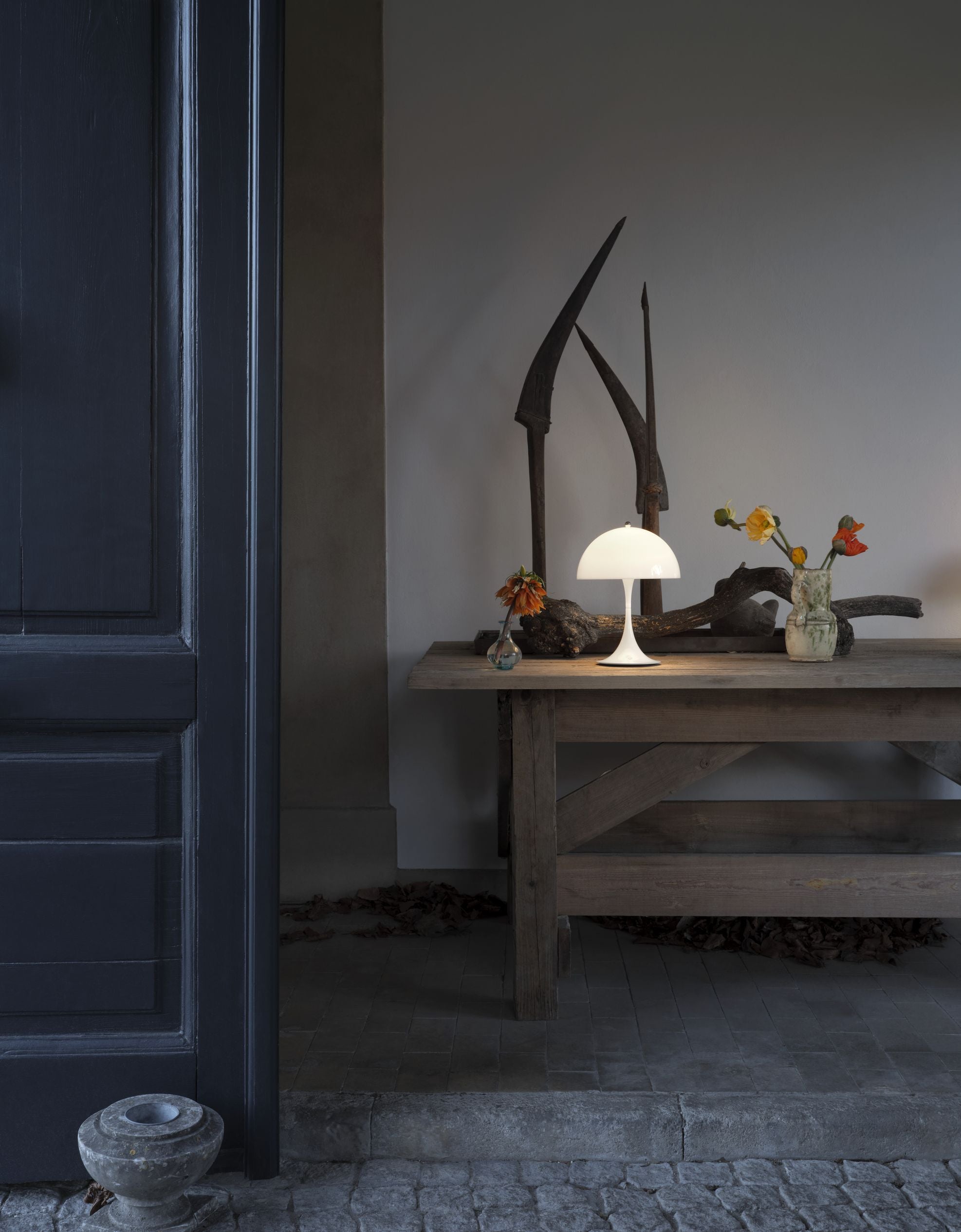 [product_category]-Louis Poulsen Panthella 250 Portable Table Lamp, Opal Acrylic-Louis Poulsen-5714693179831-5744612759-LOU-15