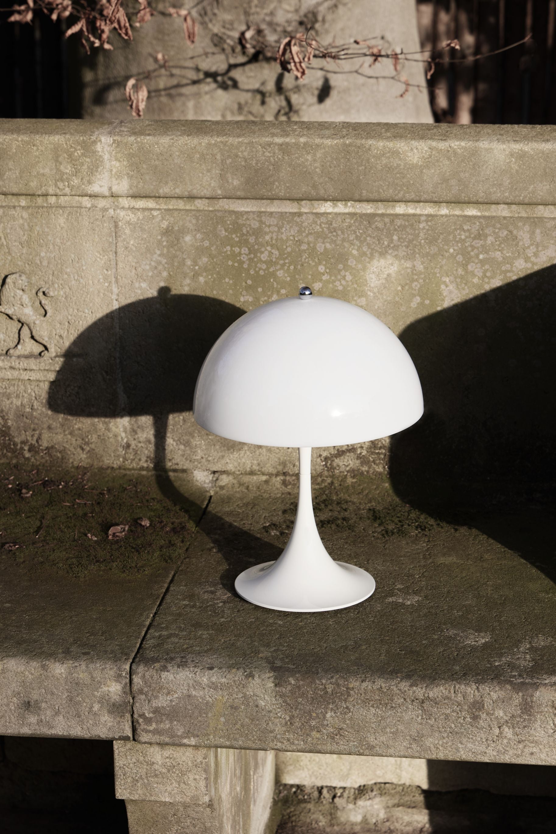 [product_category]-Louis Poulsen Panthella 250 Portable Table Lamp, Opal Acrylic-Louis Poulsen-5714693179831-5744612759-LOU-4