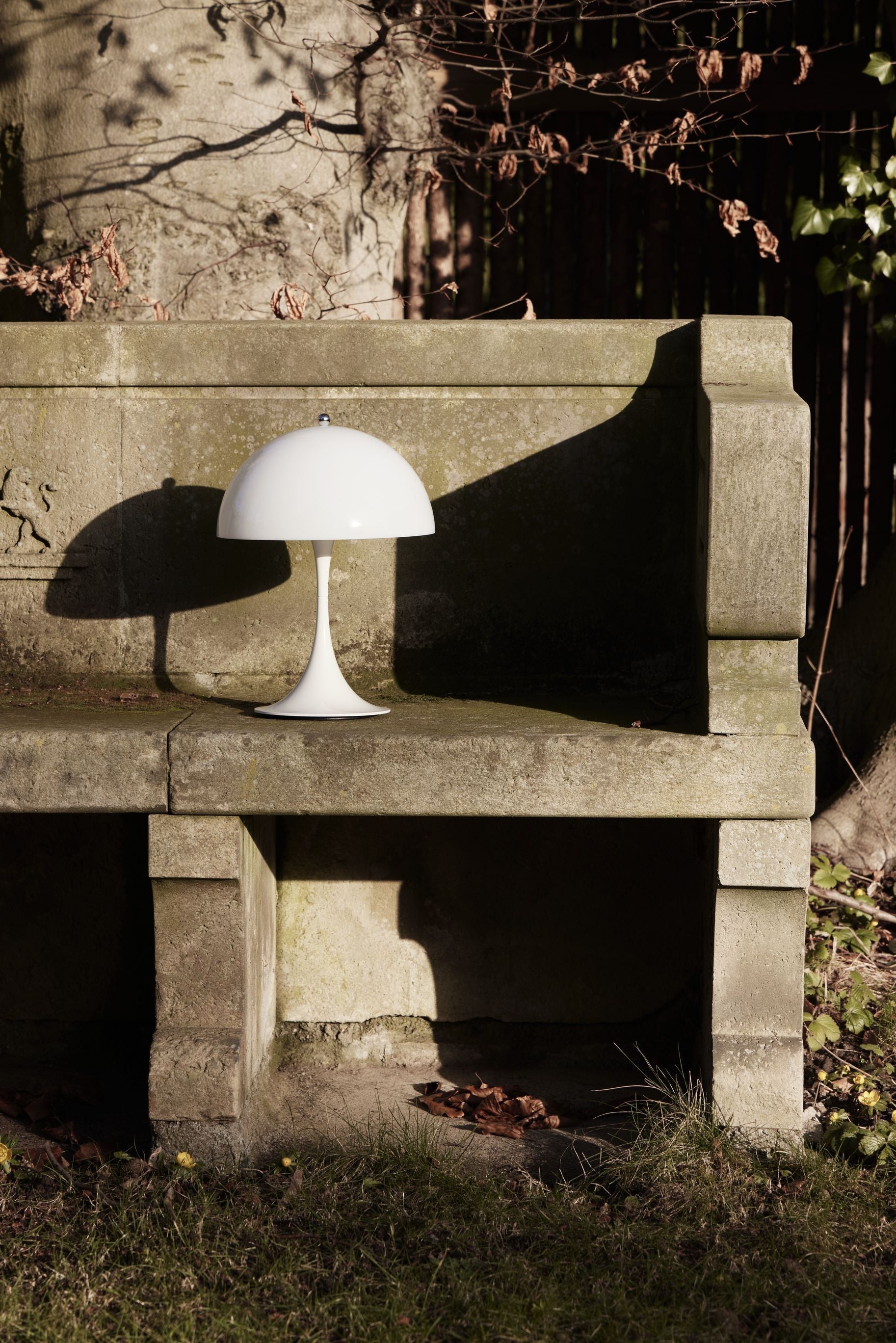 [product_category]-Louis Poulsen Panthella 250 Portable Table Lamp, Opal Acrylic-Louis Poulsen-5714693179831-5744612759-LOU-5
