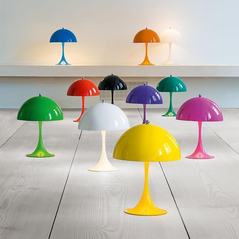 [product_category]-Louis Poulsen Panthella 250 Table Lamp, Coral-Louis Poulsen-5714693150656-5744612652-LOU-3