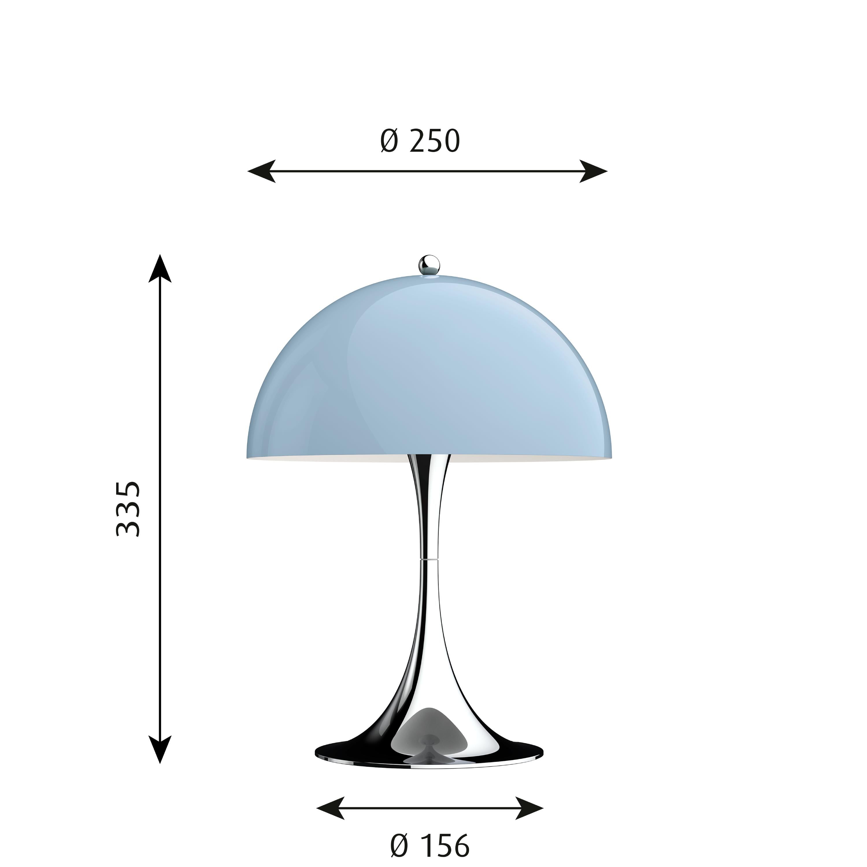 [product_category]-Louis Poulsen Panthella 250 Table Lamp Led 27 K, Grey/Opal-Louis Poulsen-5714693981342-5744168038-LOU-2