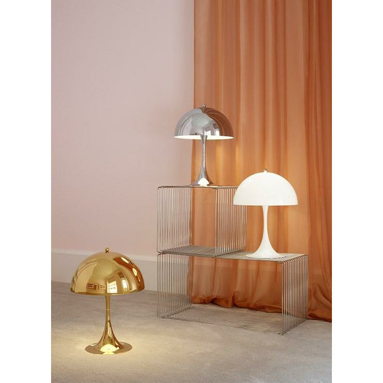 [product_category]-Louis Poulsen Panthella 320 Table Lamp E14, Chrome-Louis Poulsen-5714693513314-5744167152-LOU-3