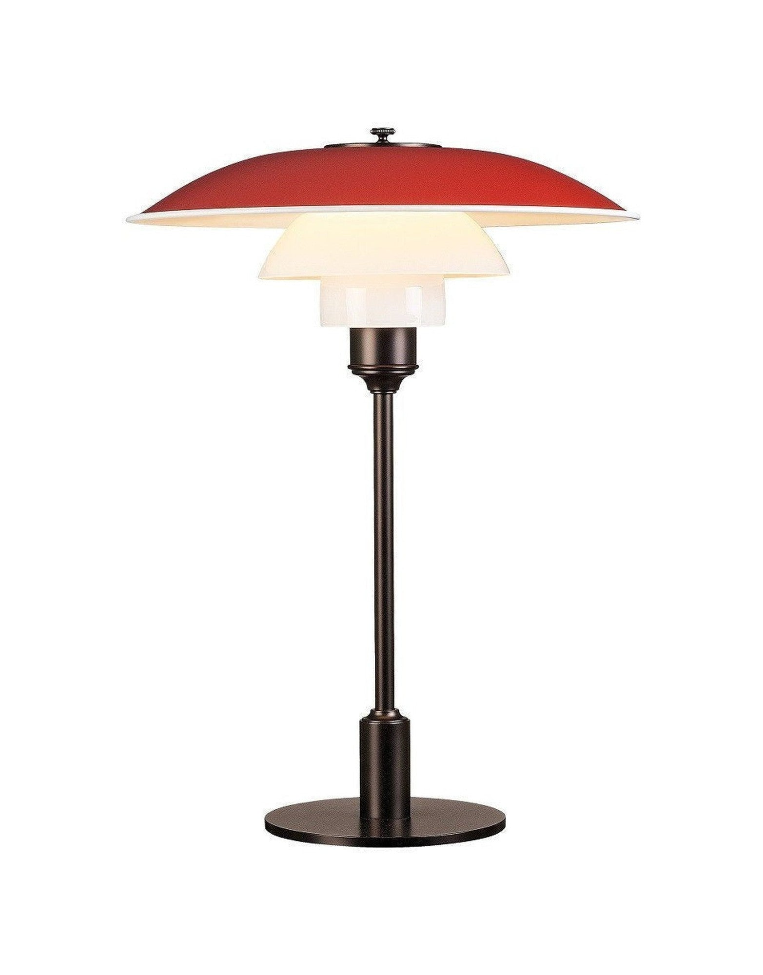[product_category]-Louis Poulsen Ph 3 1/2 2 1/2 Table Lamp, Red-Louis Poulsen-5703411470091-5744164883-LOU-1