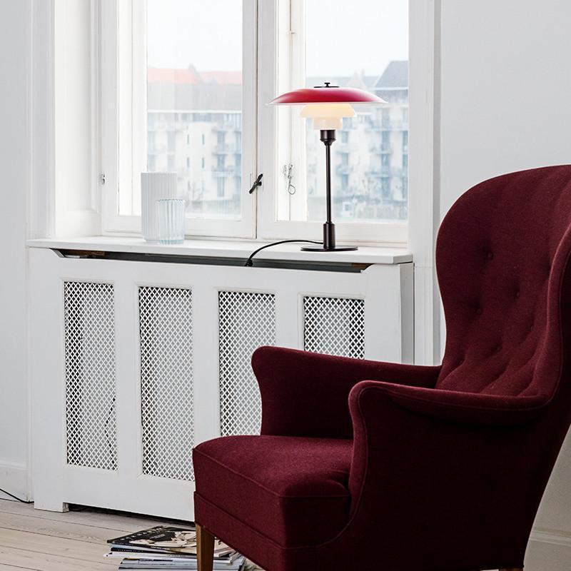 [product_category]-Louis Poulsen Ph 3 1/2 2 1/2 Table Lamp, Red-Louis Poulsen-5703411470091-5744164883-LOU-2