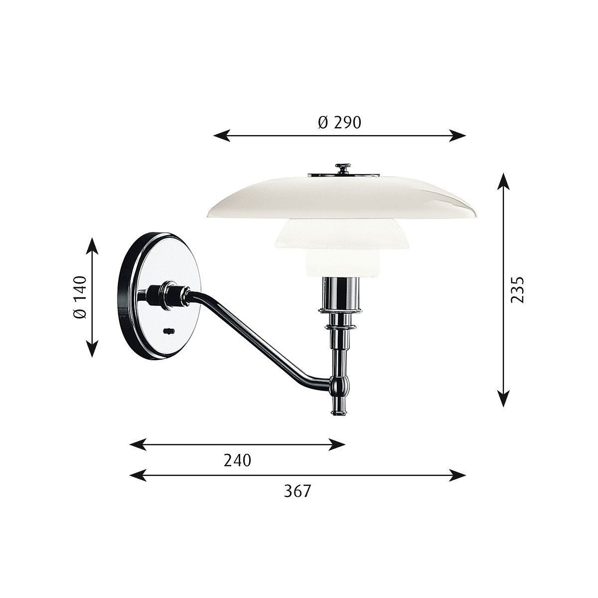 [product_category]-Louis Poulsen Ph 3/2 Wall Lamp-Louis Poulsen-5703411082423-5743142806-LOU-3