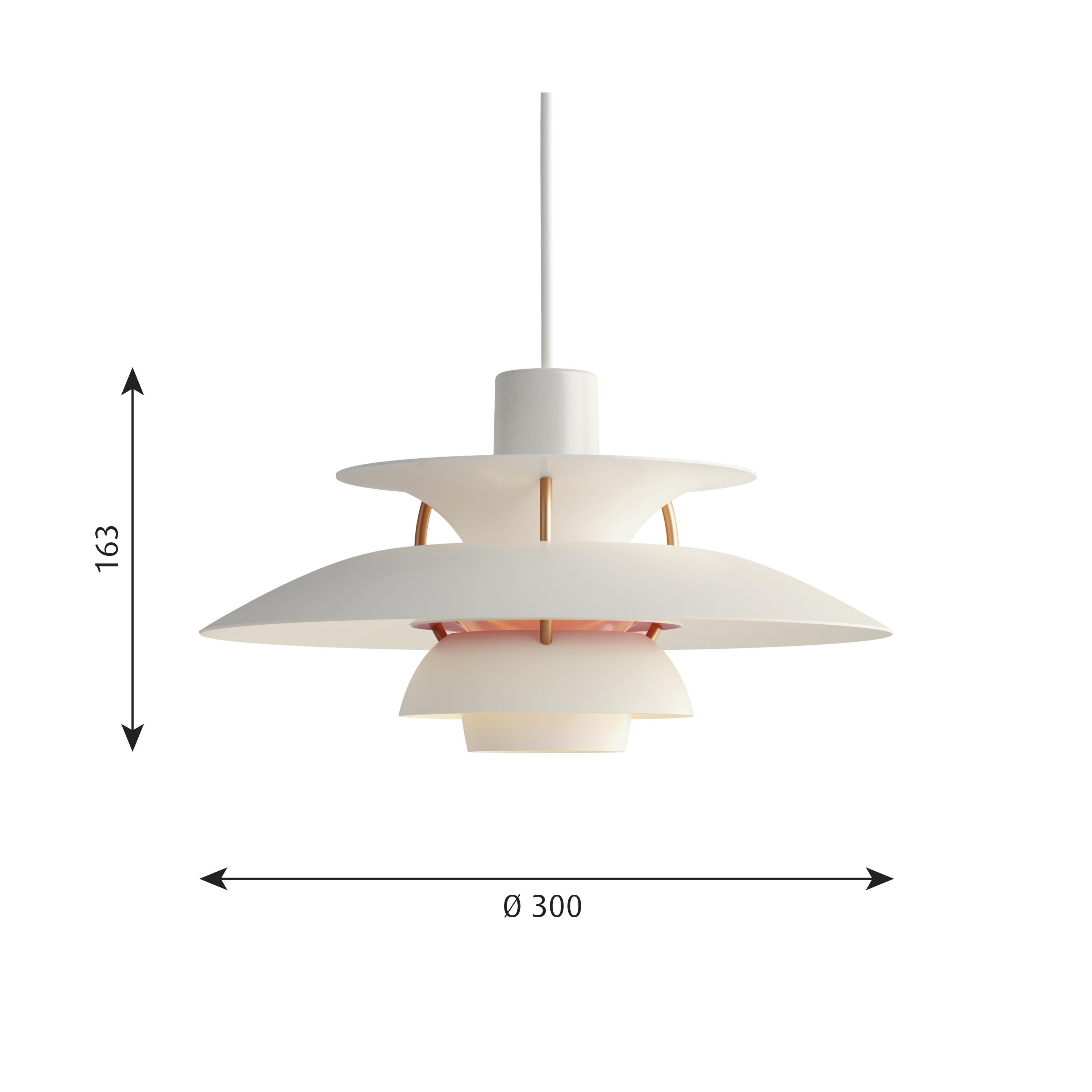 [product_category]-Louis Poulsen Ph 5 Mini Pendant, Modern White-Louis Poulsen-5703411662212-5741095159-LOU-2