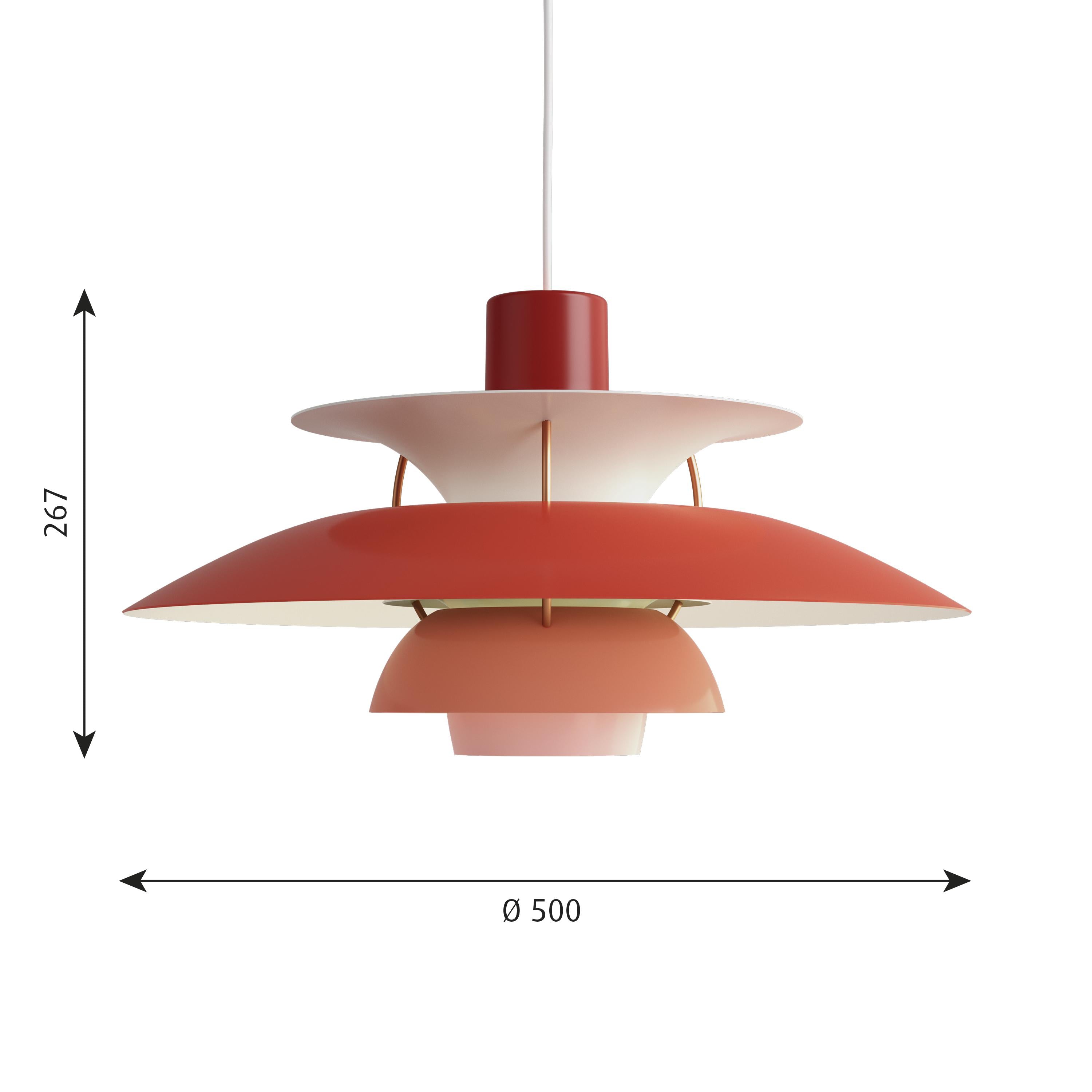 [product_category]-Louis Poulsen Ph 5 Pendant, Hues Of Red-Louis Poulsen-5703411768792-5741099825-LOU-2