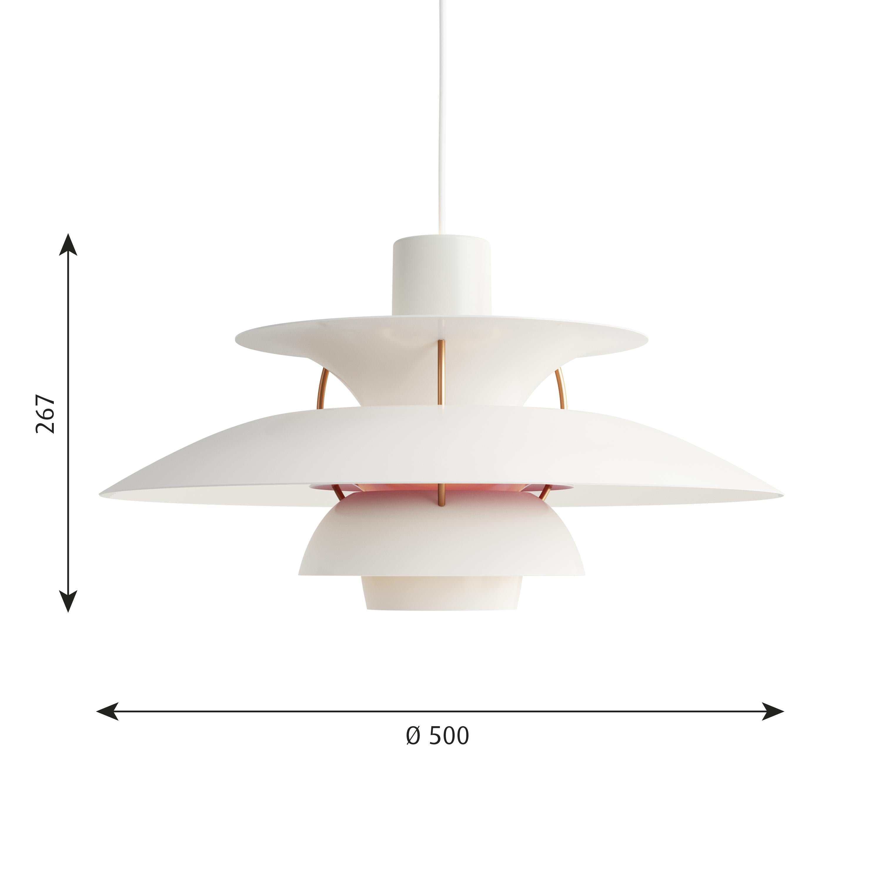 [product_category]-Louis Poulsen Ph 5 Pendant, Modern White-Louis Poulsen-5703411768037-5741099867-LOU-2