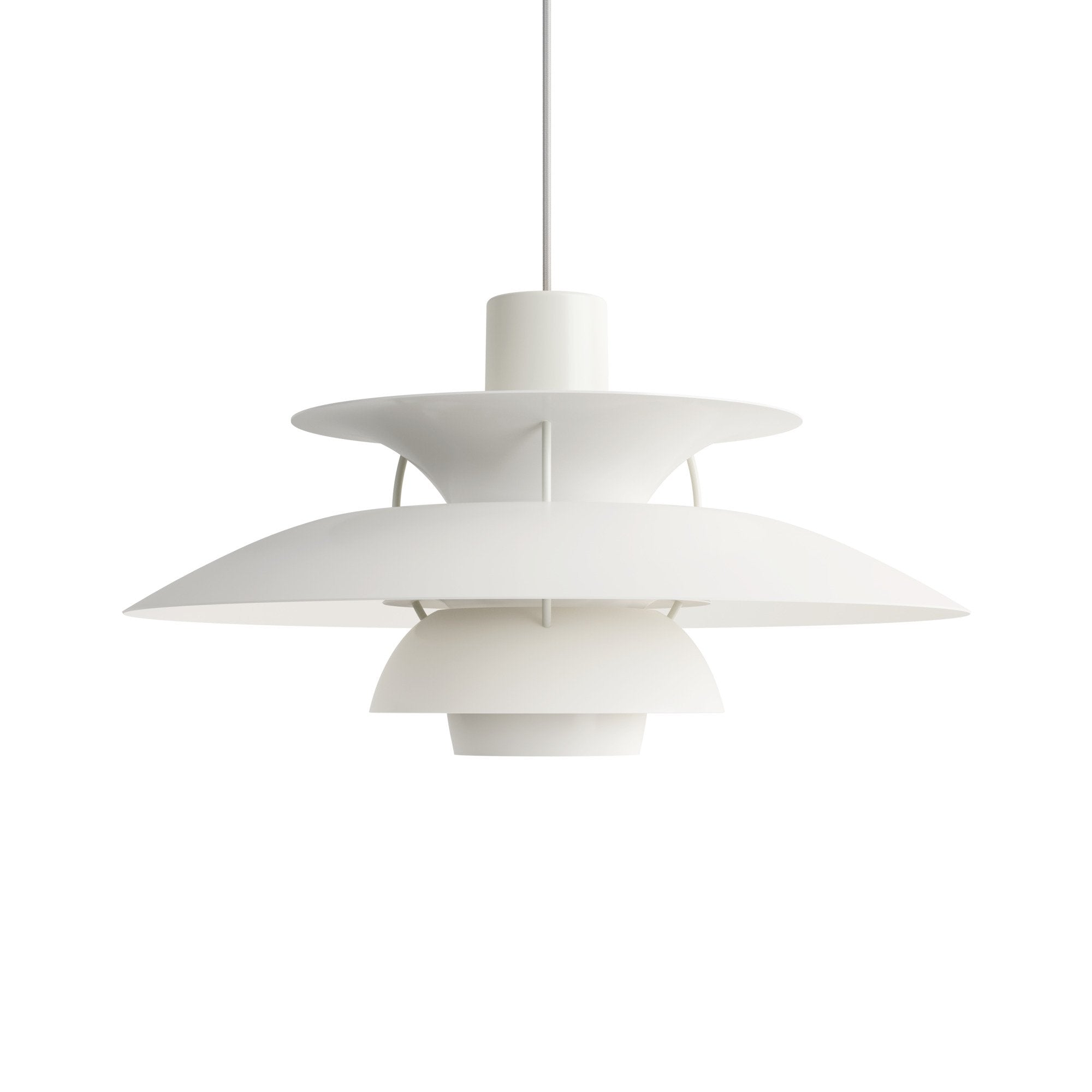[product_category]-Louis Poulsen Ph 5 Pendant, Monochrome White-Louis Poulsen-5714693431151-5741104574-LOU-1