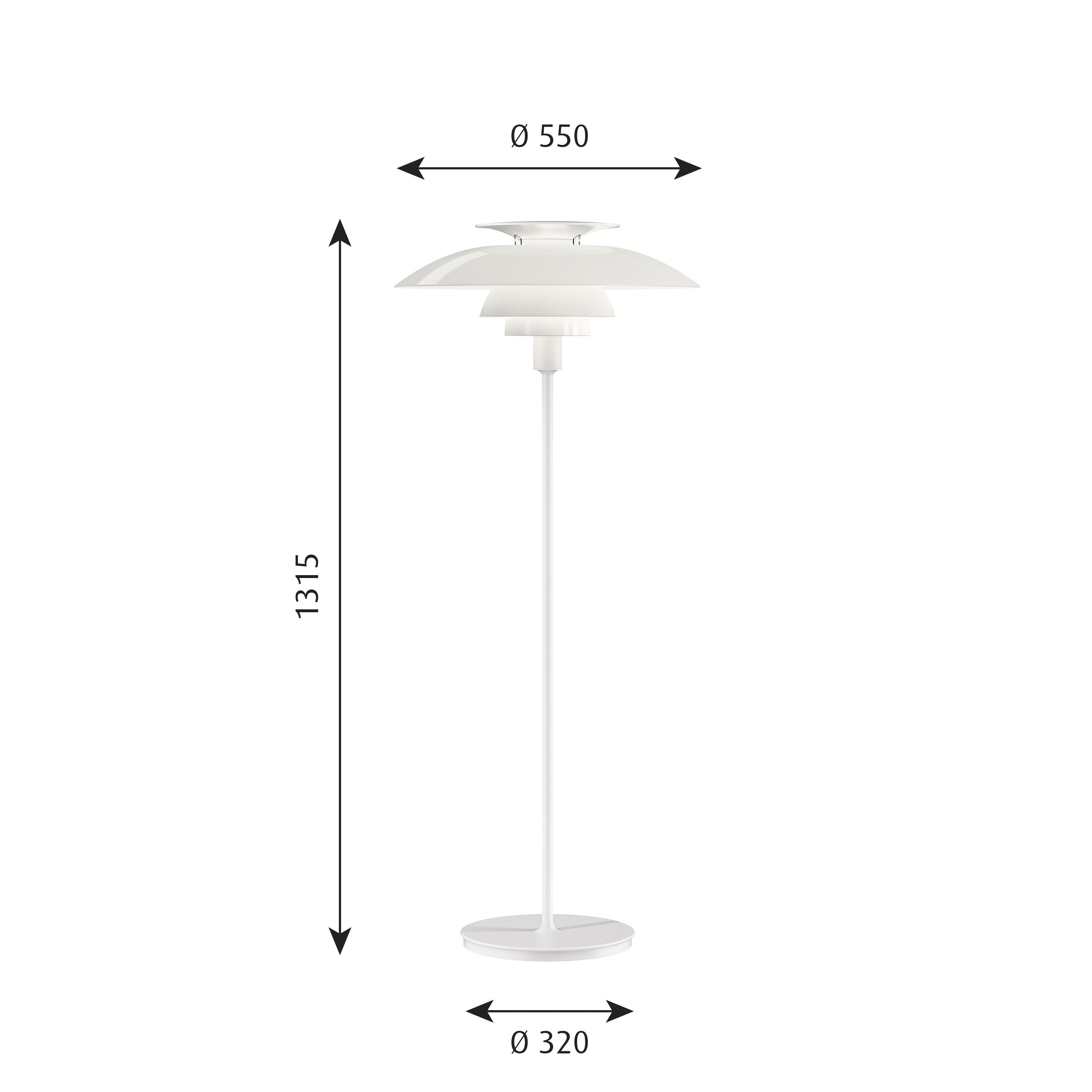 [product_category]-Louis Poulsen Ph 80 Floor Lamp 70 W E27 With Switch, Acrylic Opal White/White-Louis Poulsen-5714693974900-5744611404-LOU-2