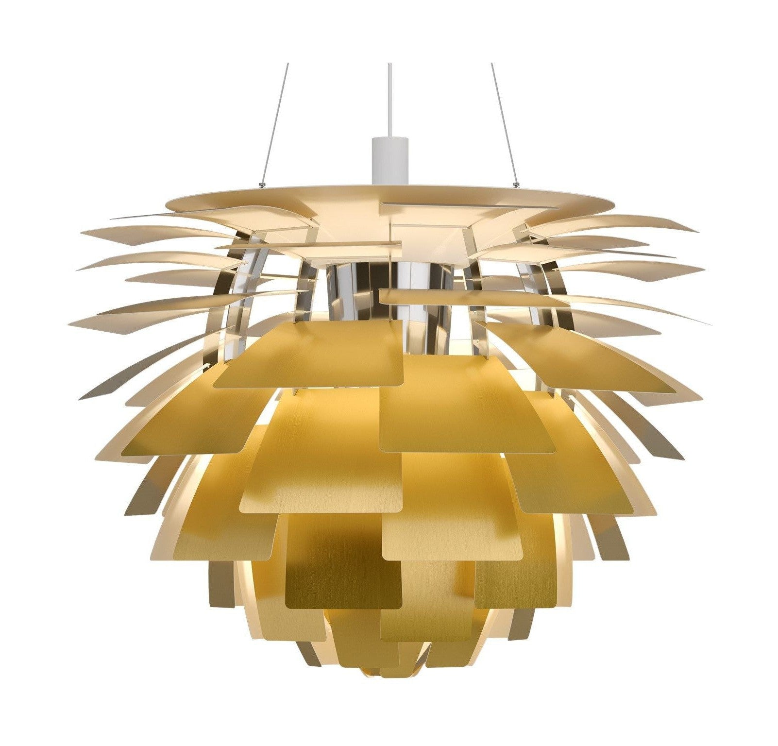 [product_category]-Louis Poulsen Ph Artichoke Outdoor Pendant 2621 Led 2700 K 96 W Dali ø60 Cm, Brass-Louis Poulsen-5714693042258-5741111732-LOU-1