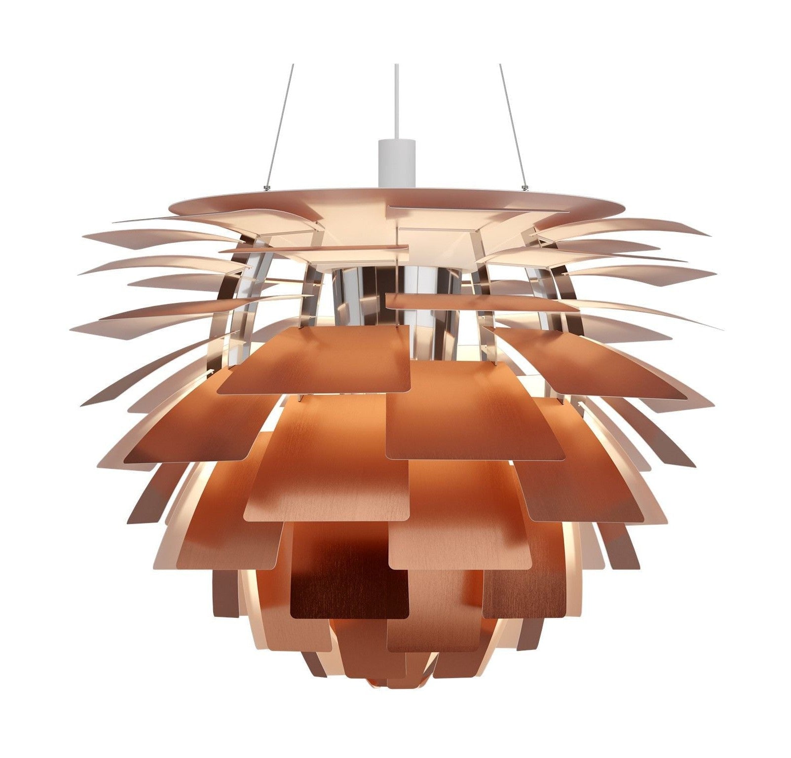 [product_category]-Louis Poulsen Ph Artichoke Outdoor Pendant 3152 Led 3000 K 96 W Dali ø72 Cm, Copper-Louis Poulsen-5714693171088-5741112061-LOU-1