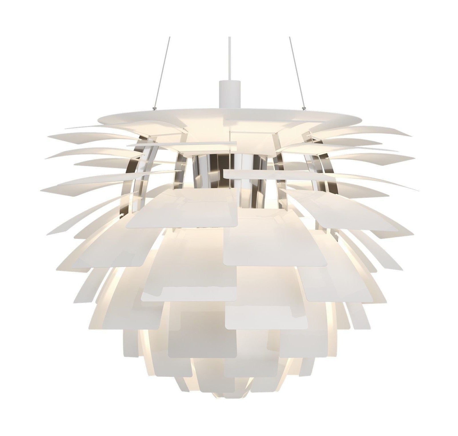 [product_category]-Louis Poulsen Ph Artichoke Outdoor Pendant 3631 Led 2700 K 96 W Dali ø60 Cm, White-Louis Poulsen-5703411691670-5741110128-LOU-1