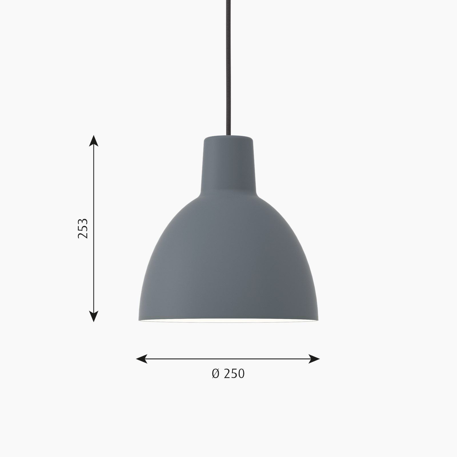 [product_category]-Louis Poulsen Toldbod 250 Pendant, Blue/Grey-Louis Poulsen-5714693063338-5741101535-LOU-2