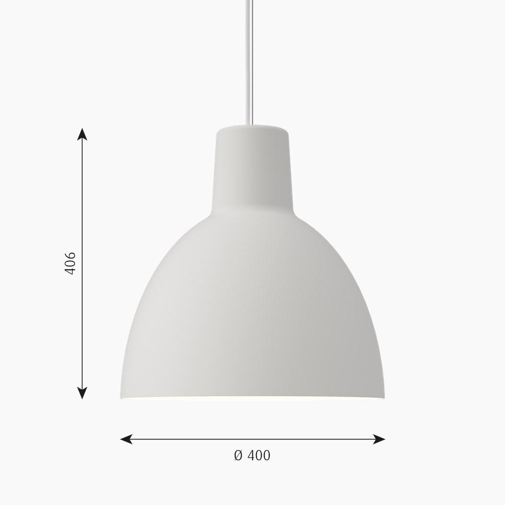[product_category]-Louis Poulsen Toldbod 400 Pendant, White-Louis Poulsen-5714693062706-5741101564-LOU-2