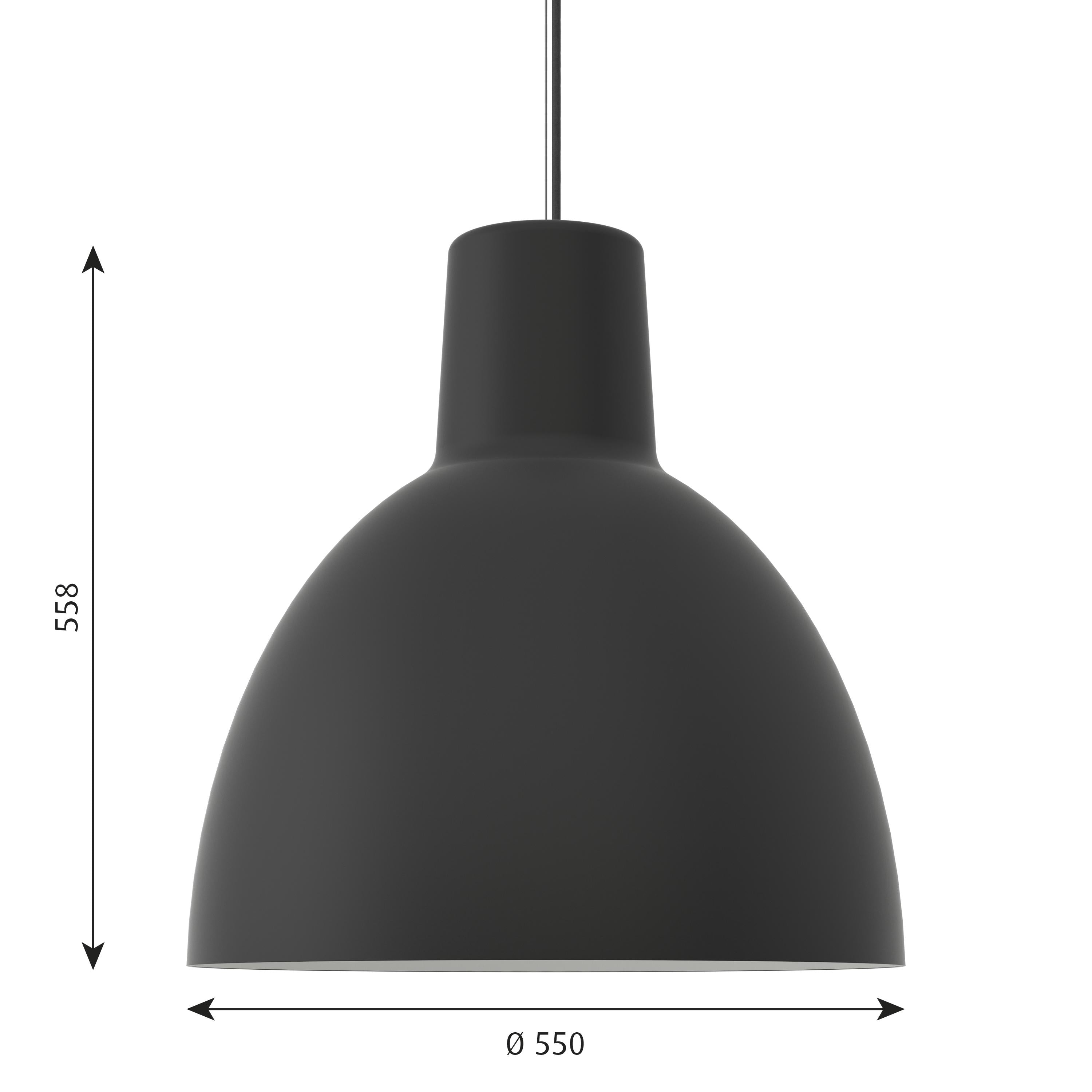[product_category]-Louis Poulsen Toldbod 550 Pendant, Black-Louis Poulsen-5714693062072-5741101593-LOU-2