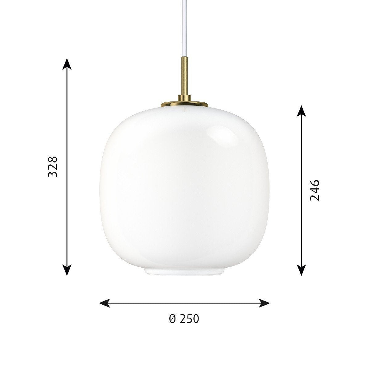[product_category]-Louis Poulsen Vl45 Radiohuspendel 328x250 Mm, White-Louis Poulsen-5703411499634-5741098198-LOU-2