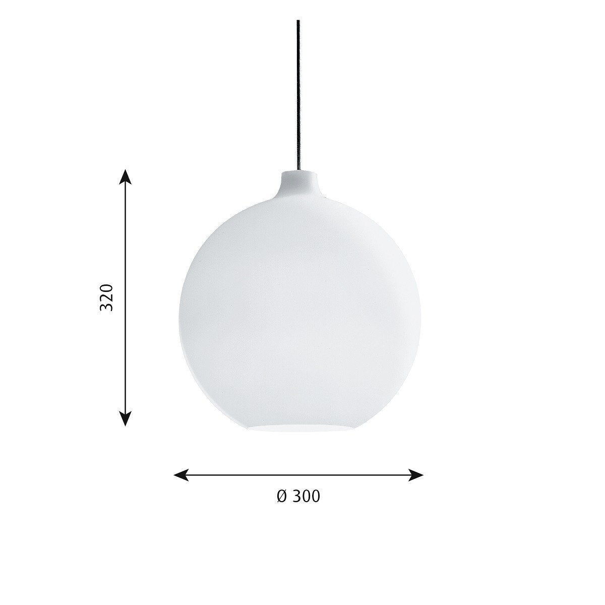 [product_category]-Louis Poulsen Wohlert Pendant Opal Glass, ø 300 Mm-Louis Poulsen-5703411162194-5741086977-LOU-2