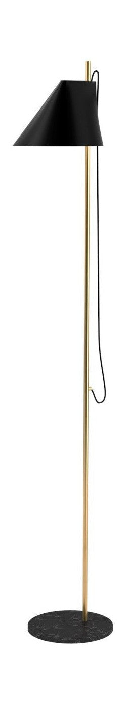 [product_category]-Louis Poulsen Yuh Floor Lamp, Brass/Black-Louis Poulsen-5714693076543-5744162678-LOU-1