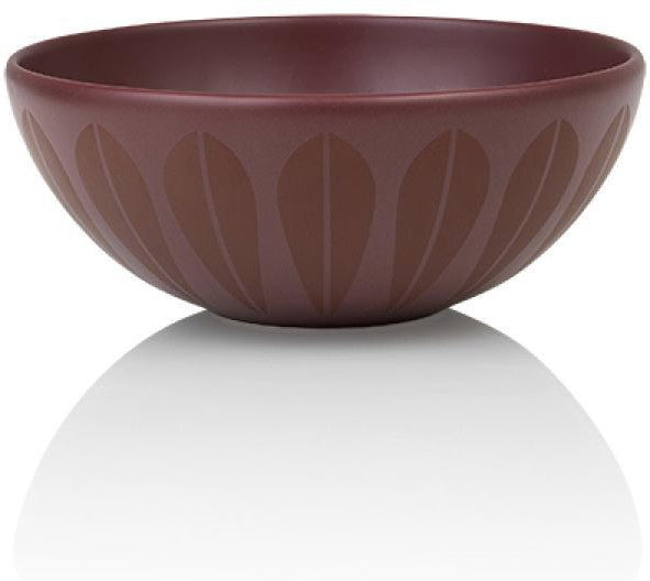 Lucie Kaas Arne Clausen Bowl tmavě červená, 18 cm