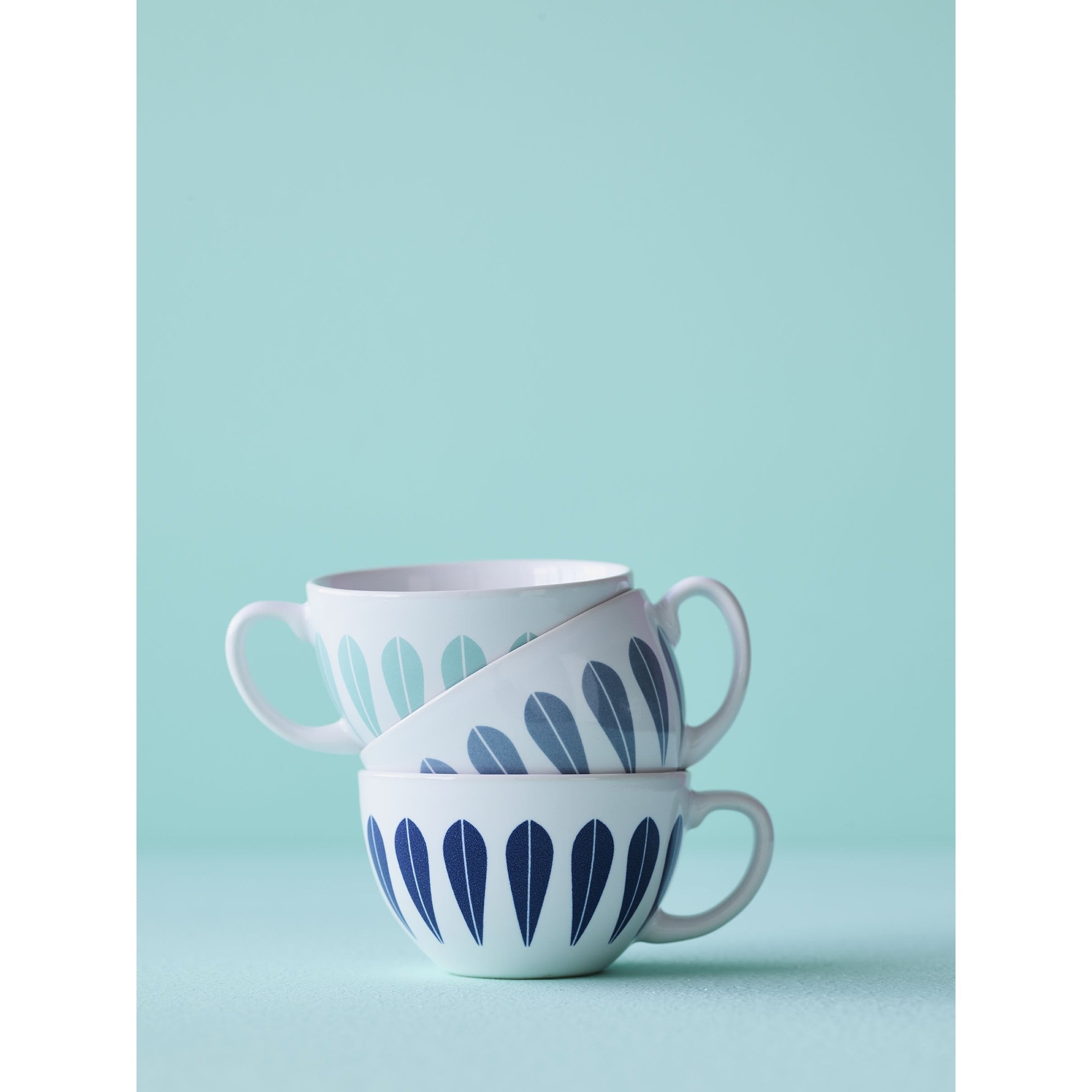 [product_category]-Lucie Kaas Arne Clausen Collection Cups With Saucer Mint Green, 10cm-Lucie Kaas-5711542011441-AC10MG01-LUC-3