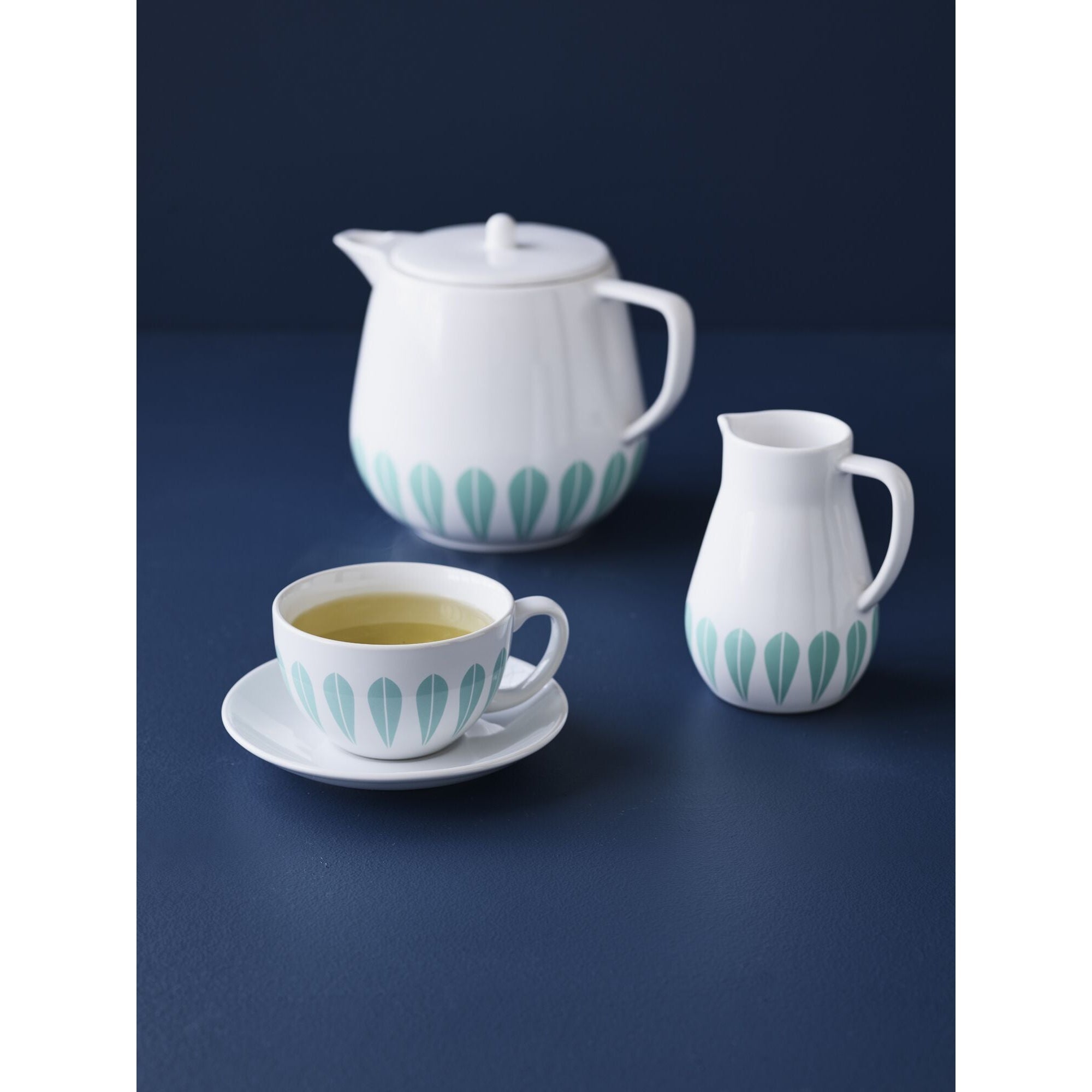 [product_category]-Lucie Kaas Arne Clausen Collection Teapot, Mint Green-Lucie Kaas-5711542011472-AC10MG02-LUC-3