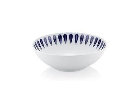 [product_category]-Lucie Kaas Arne Clausen Deep Plate, Blue-Lucie Kaas-5711542010598-AC04DB01-LUC-1