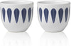 Lucie Kaas Arne Clausen Egg Cup tmavě modrá, 2 ks.