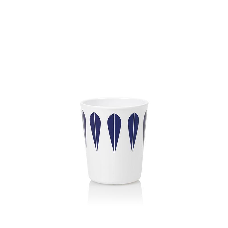 [product_category]-Lucie Kaas Arne Clausen Lotus Kids Mug, Dark Blue-Lucie Kaas-5711542011717-ACK03DB-LUC-1