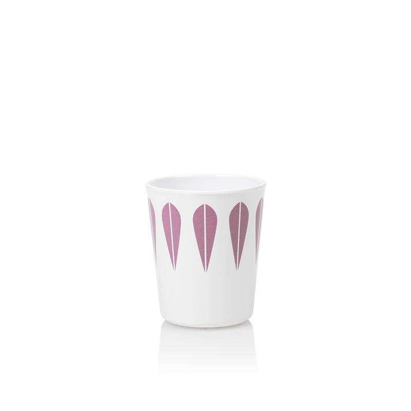 [product_category]-Lucie Kaas Arne Clausen Lotus Kids Mug, Pink-Lucie Kaas-5711542011724-ACK03PI-LUC-1