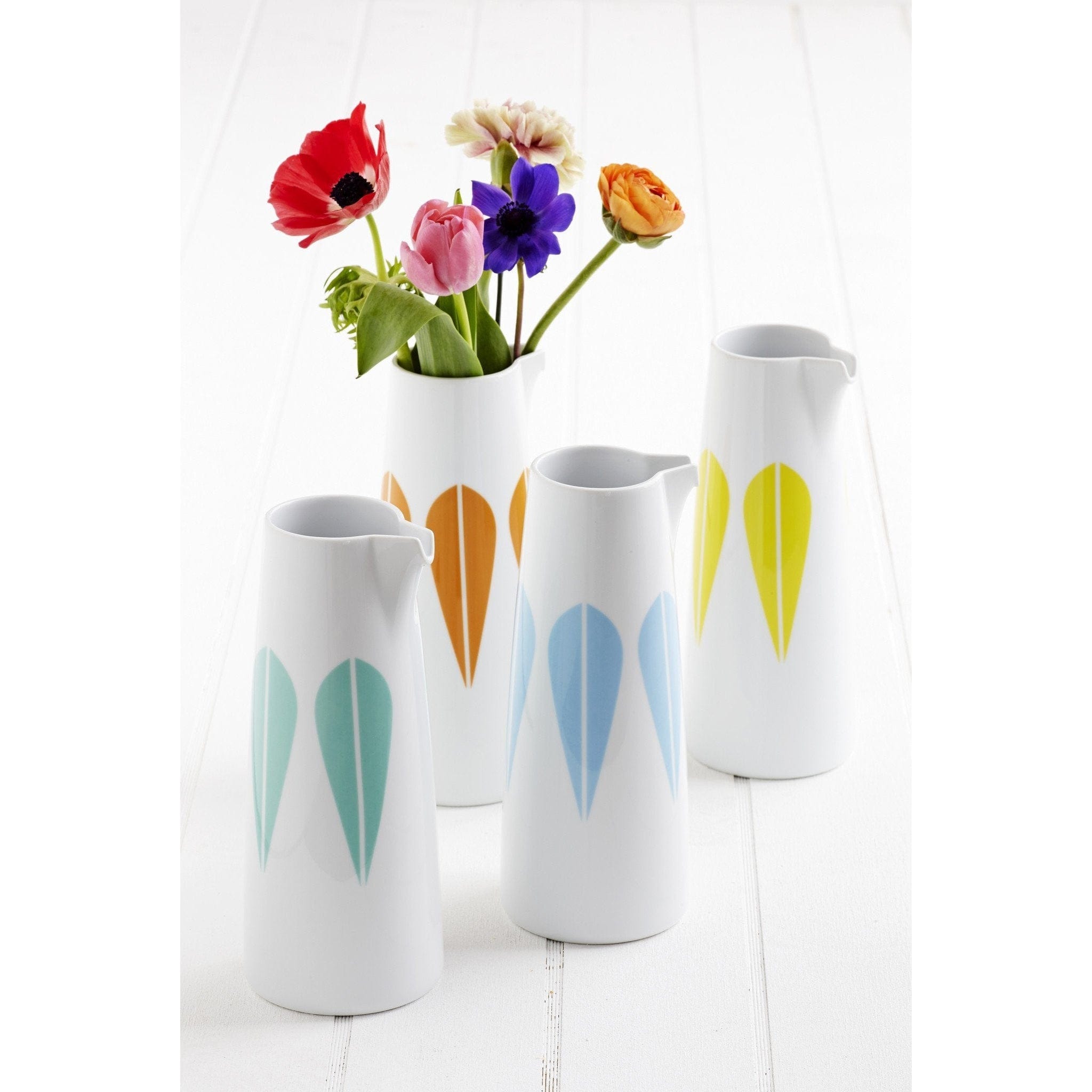 [product_category]-Lucie Kaas Arne Clausen Milk Jug, Mint Green-Lucie Kaas-5711542010352-AC03MG02-LUC-2