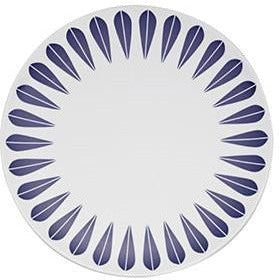 [product_category]-Lucie Kaas Arne Clausen Plate Blue, 28cm-Lucie Kaas-5711542010536-AC04DB03-LUC-1