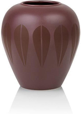 [product_category]-Lucie Kaas Arne Clausen Vase Dark Red, 11cm-Lucie Kaas-5711542011267-AC08DRS-LUC-1