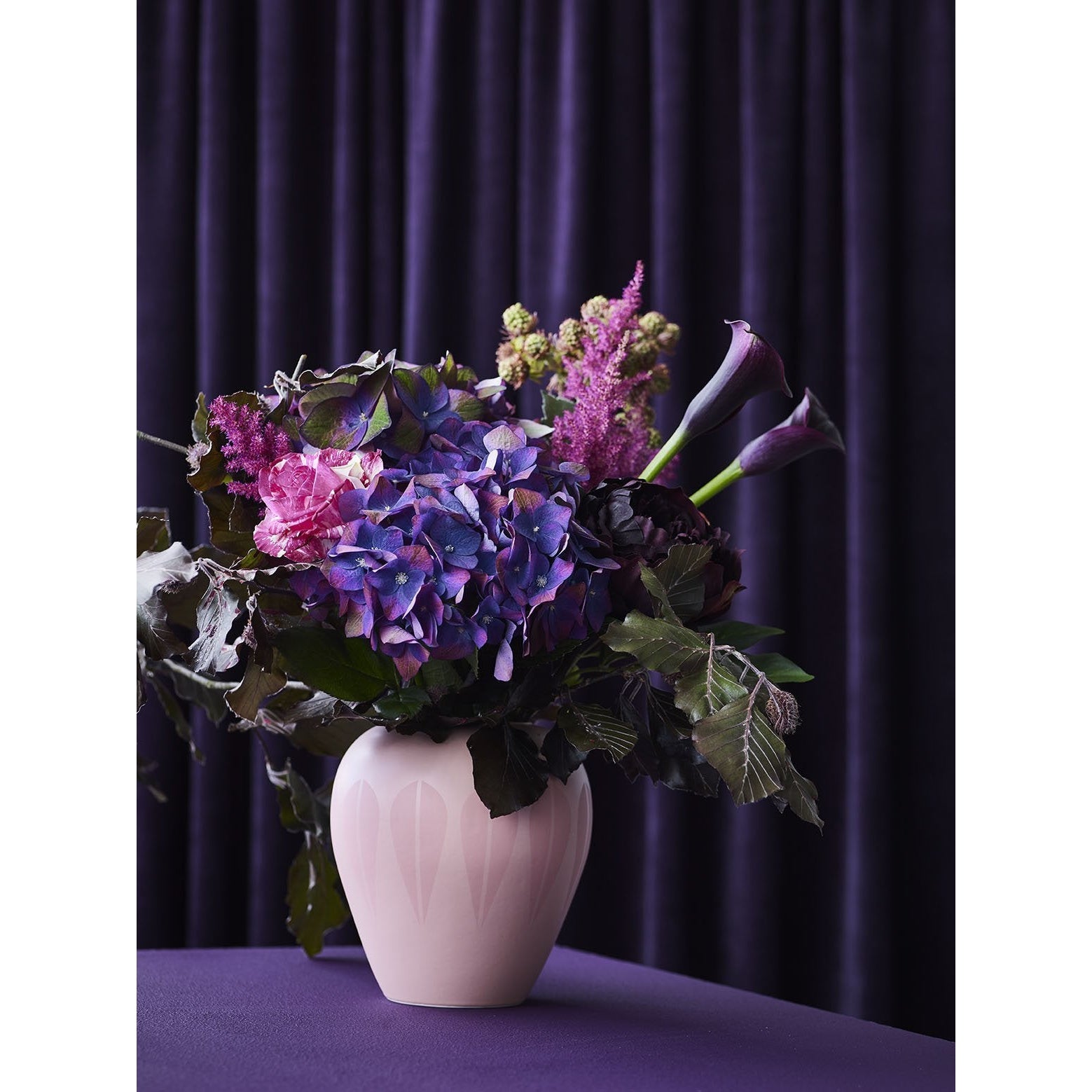 [product_category]-Lucie Kaas Arne Clausen Vase Dark Red, 11cm-Lucie Kaas-5711542011267-AC08DRS-LUC-2