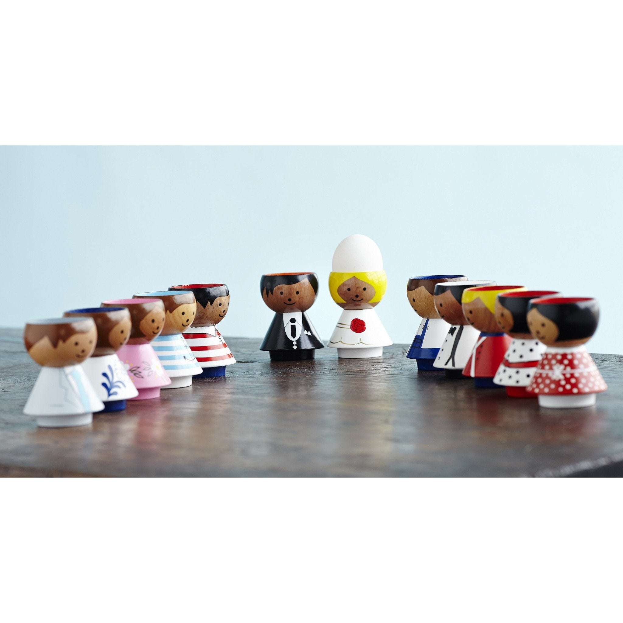 [product_category]-Lucie Kaas Bordfolk Egg Cup Boy, Groom-Lucie Kaas-5711542030114-BF02BB-LUC-3