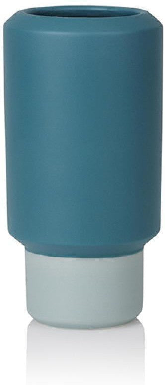 [product_category]-Lucie Kaas Fumario Vase Mint Green/Petrol Blue, 16,5cm-Lucie Kaas-5711542240018-FU01PBMG-LUC-1