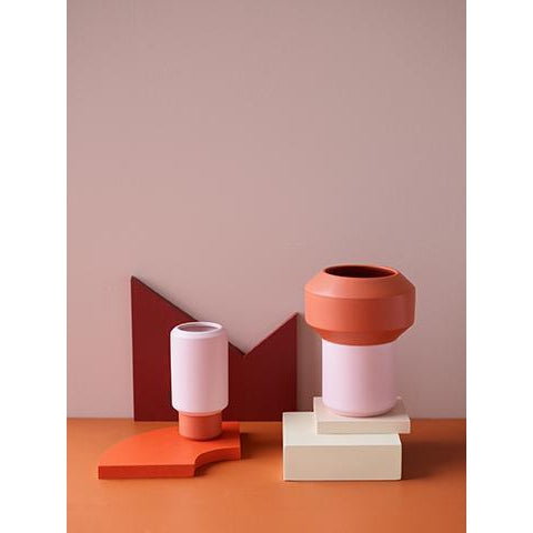 [product_category]-Lucie Kaas Fumario Vase Orange/Pink, 20,5cm-Lucie Kaas-5711542240230-FU02ORPI-LUC-2
