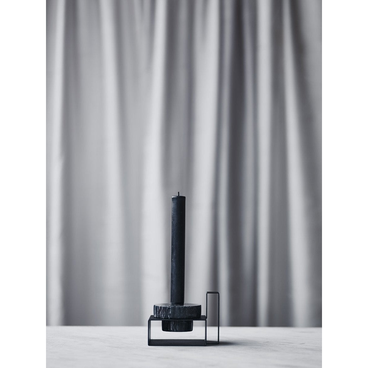 [product_category]-Lucie Kaas Marco Candlestick Black, 8cm-Lucie Kaas-5711542230019-MR01BB-LUC-2