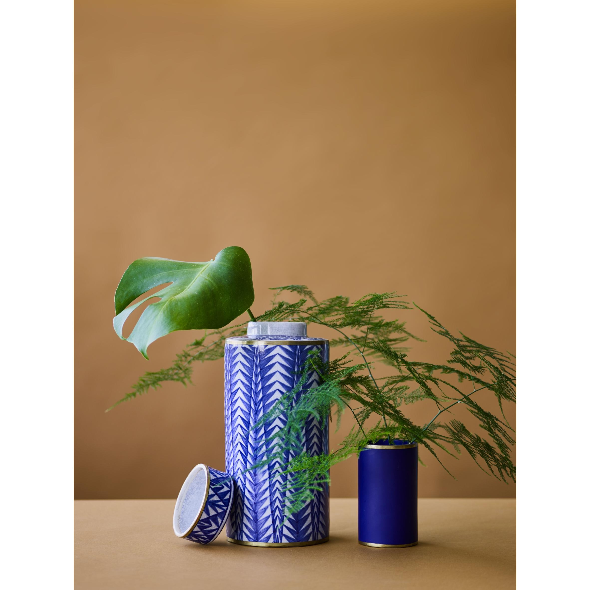 [product_category]-Lucie Kaas Matee Vase Blue, 12cm-Lucie Kaas-5711542170131-MA03BLS-LUC-2