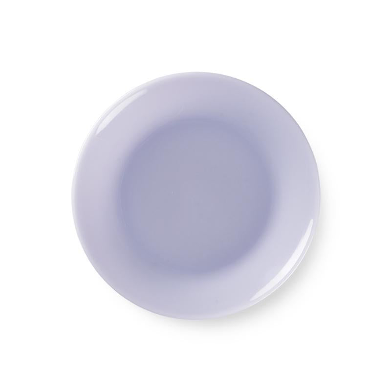 [product_category]-Lucie Kaas Milk Lunch Plate, Lavander-Lucie Kaas-5711542330085-MI04LA02-LUC-1